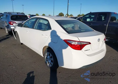 2015 Toyota Corolla L из США, поврежденный, VIN 5YFBURHEXFP184587